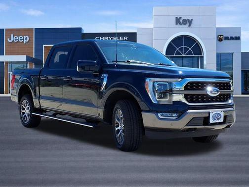 Antimatter Blue Metallic 2023 Ford F-150 King Ranch
