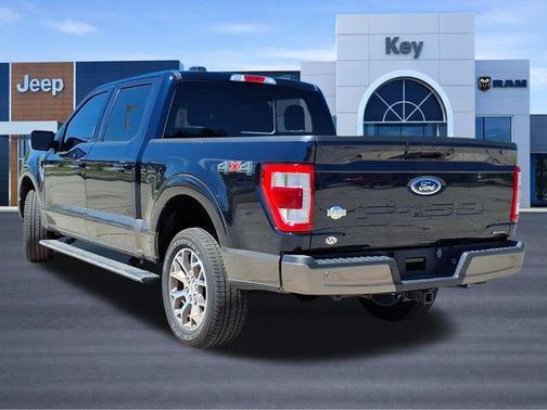 Antimatter Blue Metallic 2023 Ford F-150 King Ranch