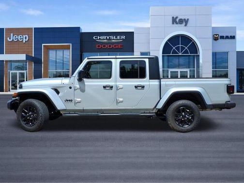 Silver Zynith Clearcoat 2023 Jeep Gladiator Sport S
