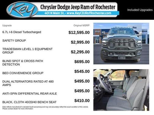 2025 RAM 2500 Tradesman Crew Cab 4x4 6'4' Box