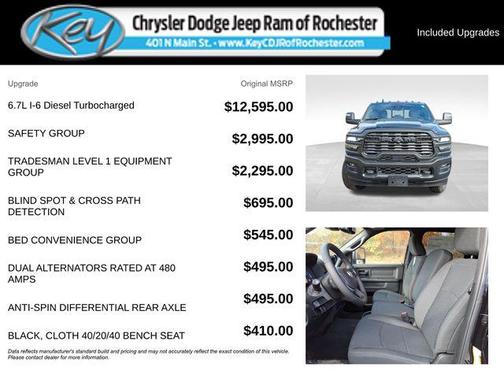 2025 RAM 2500 Tradesman Crew Cab 4x4 6'4' Box