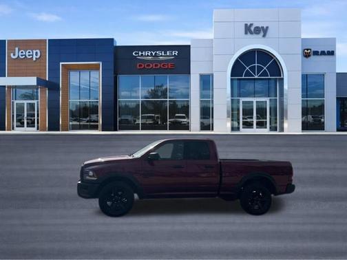 Delmonico Red Pearlcoat 2021 RAM 1500 Classic Warlock Quad Cab 4x4 6'4' Box