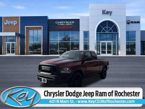 Delmonico Red Pearlcoat 2021 RAM 1500 Classic Warlock Quad Cab 4x4 6'4' Box