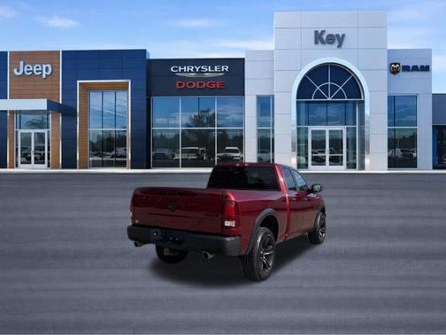 Delmonico Red Pearlcoat 2021 RAM 1500 Classic Warlock Quad Cab 4x4 6'4' Box