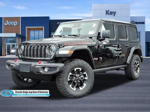 Black Clearcoat 2026 Jeep Wrangler Rubicon