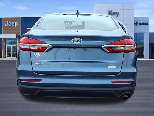 Blue Metallic 2019 Ford Fusion SE