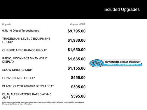 2023 RAM 2500 Tradesman Crew Cab 4x4 6'4' Box