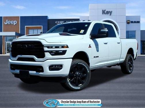 Bright White Clearcoat 2026 RAM 2500 Laramie Crew Cab 4x4 6'4' Box