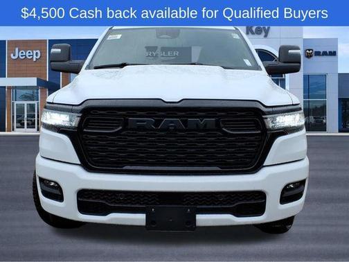 Bright White Clearcoat 2026 RAM 1500 Big Horn/Lone Star
