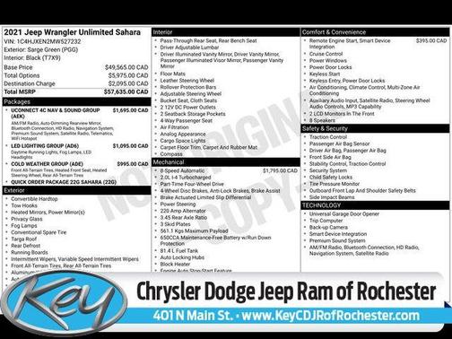 2021 Jeep Wrangler Unlimited Sahara