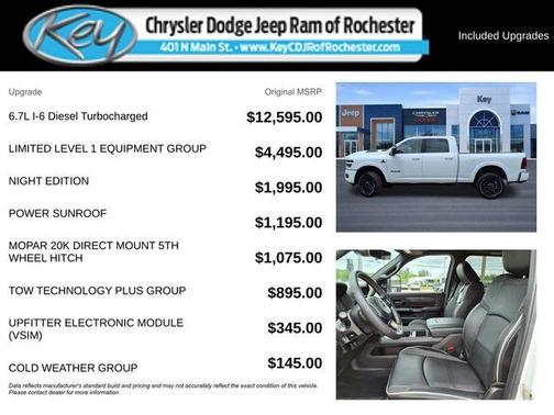 2025 RAM 3500 Limited Crew Cab 4x4 6'4' Box