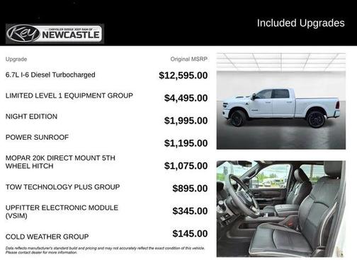 2025 RAM 3500 Limited Crew Cab 4x4 6'4' Box