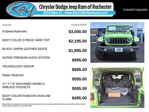Mojito Clearcoat 2026 Jeep Wrangler Rubicon