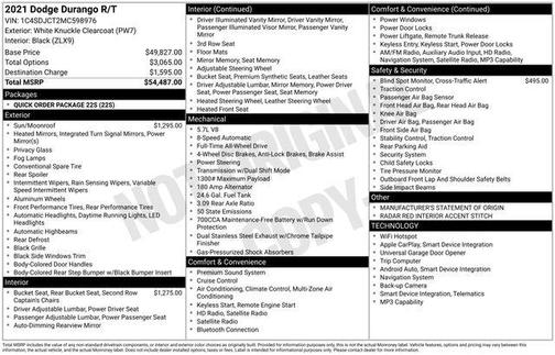 2021 Dodge Durango R/T AWD