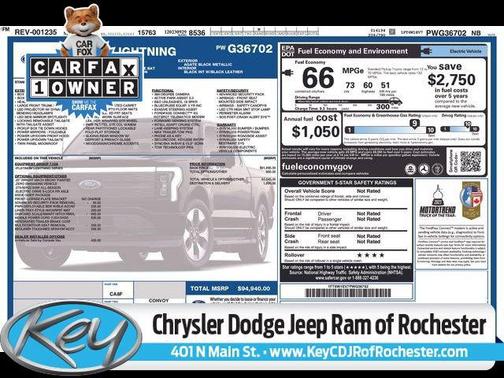 2023 Ford F-150 Lightning Platinum