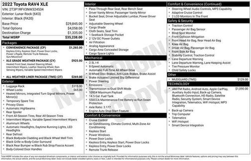 2022 Toyota RAV4 XLE