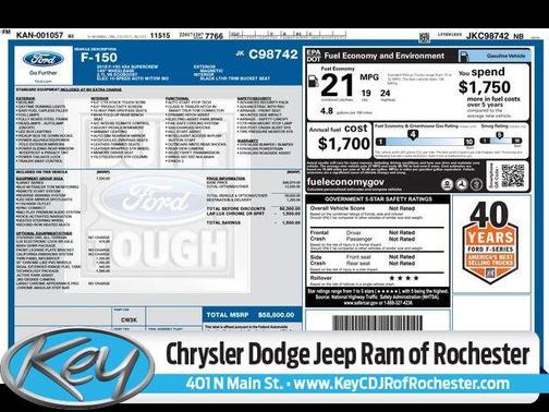 2018 Ford F-150 Lariat