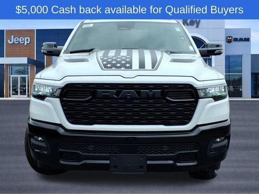 Bright White Clearcoat 2026 RAM 1500 Big Horn/Lone Star