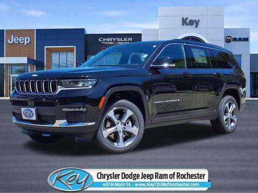 Diamond Black Crystal Pearlcoat 2025 Jeep Grand Cherokee L Limited