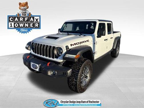 Bright White Clearcoat 2024 Jeep Gladiator Mojave