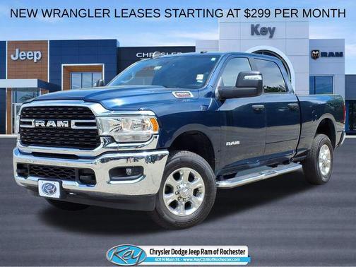 Patriot Blue Pearlcoat 2024 RAM 2500 Big Horn Crew Cab 4x4 6'4' Box