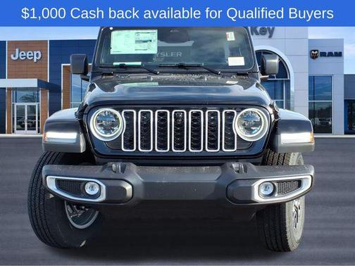 Black Clearcoat 2026 Jeep Wrangler 4-Door Sahara 4x4