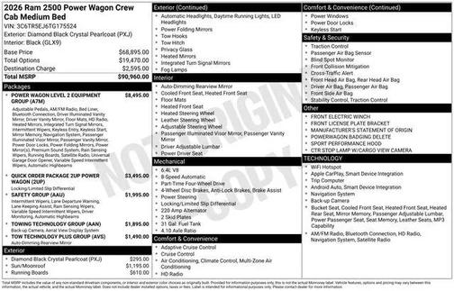 2026 RAM 2500 Power Wagon
