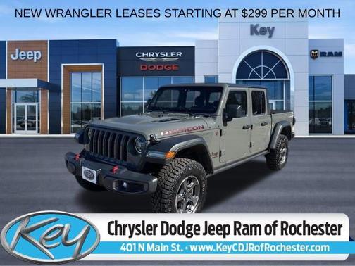 Sting-Gray Clearcoat 2020 Jeep Gladiator Rubicon