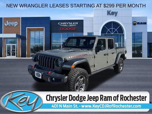 Sting-Gray Clearcoat 2020 Jeep Gladiator Rubicon