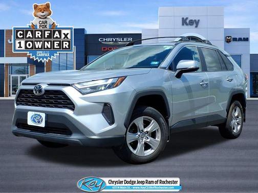 Silver Sky Metallic 2022 Toyota RAV4 XLE
