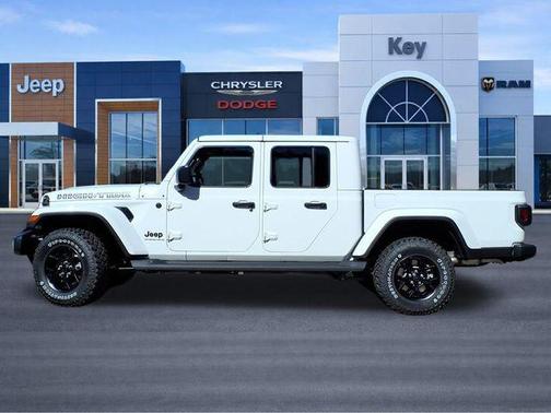 Bright White Clearcoat 2025 Jeep Gladiator High Tide