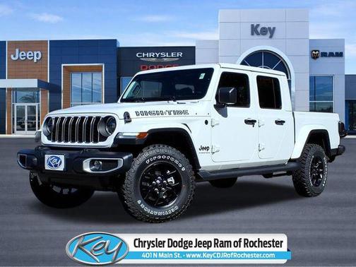 Bright White Clearcoat 2025 Jeep Gladiator High Tide