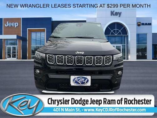 Diamond Black Crystal Pearlcoat 2025 Jeep Compass Limited