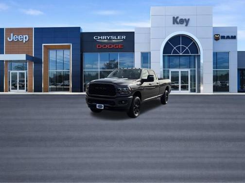 Granite Crystal Metallic Clearcoat 2024 RAM 3500 Big Horn Crew Cab 4x4 8' Box