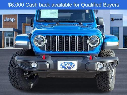 Hydro Blue Pearl Coat 2026 Jeep Wrangler Rubicon