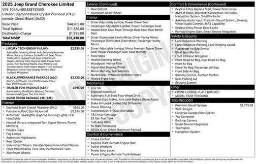 2025 Jeep Grand Cherokee Limited