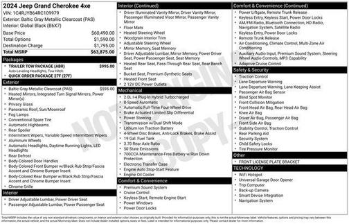 2024 Jeep Grand Cherokee 4xe Base