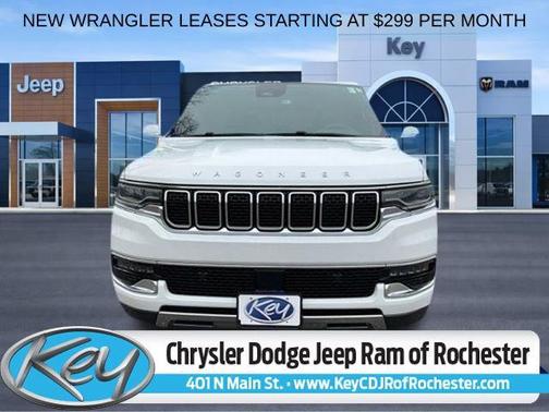Bright White Clearcoat 2022 Jeep Wagoneer Series III 4x4