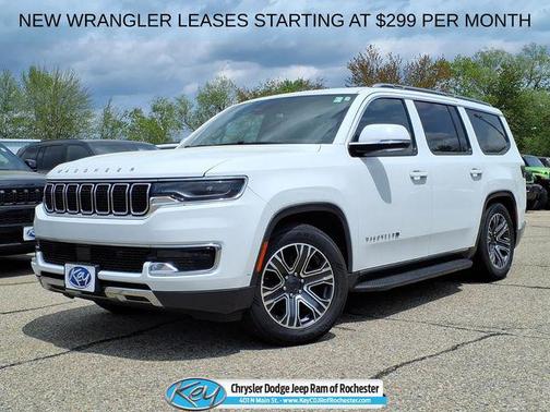 Bright White Clearcoat 2022 Jeep Wagoneer Series III 4x4