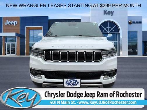 Bright White Clearcoat 2022 Jeep Wagoneer Series III 4x4