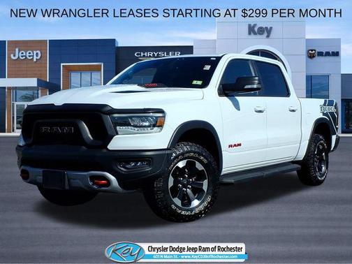Bright White Clearcoat 2022 RAM 1500 Rebel