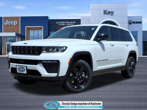 Bright White Clearcoat 2026 Jeep Grand Cherokee L Limited
