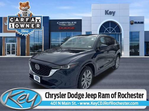 Deep Crystal Blue Mica 2023 Mazda CX-5 2.5 Turbo Signature