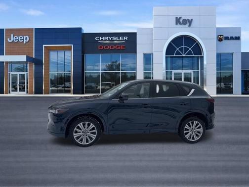 Deep Crystal Blue Mica 2023 Mazda CX-5 2.5 Turbo Signature