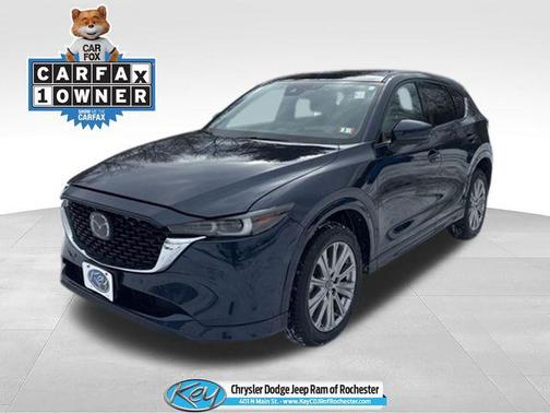 Deep Crystal Blue Mica 2023 Mazda CX-5 2.5 Turbo Signature