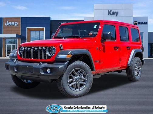 Firecracker Red Clearcoat 2026 Jeep Wrangler Sport S