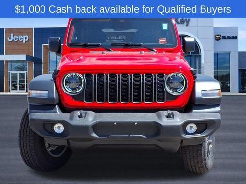 Firecracker Red Clearcoat 2026 Jeep Wrangler Sport S