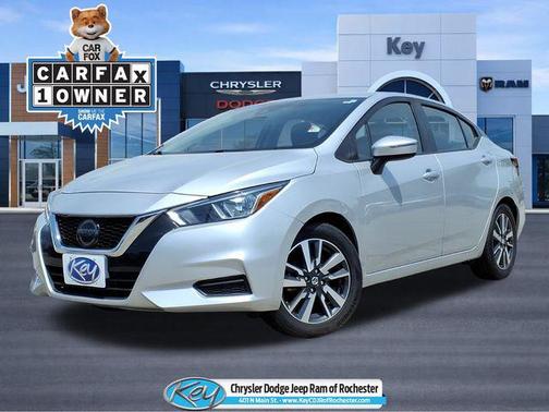 Brilliant Silver Metallic 2021 Nissan Versa 1.6 SV