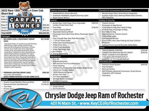 2022 RAM 1500 Big Horn/Lone Star