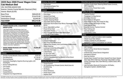 2025 RAM 2500 Power Wagon